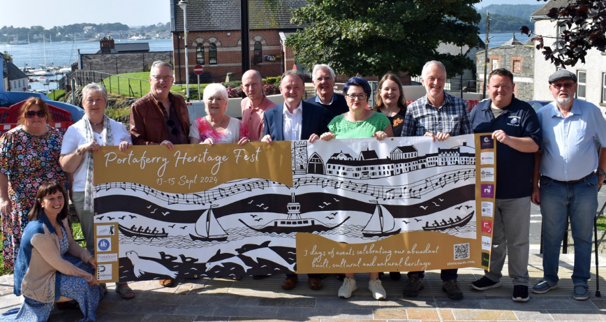 Launch of Portaferry Heritage Fest on Sat 31 August 2024 at Portaferry Market House.